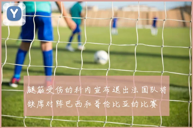 腿筋受伤的科内宣布退出法国队将缺席对阵巴西和哥伦比亚的比赛