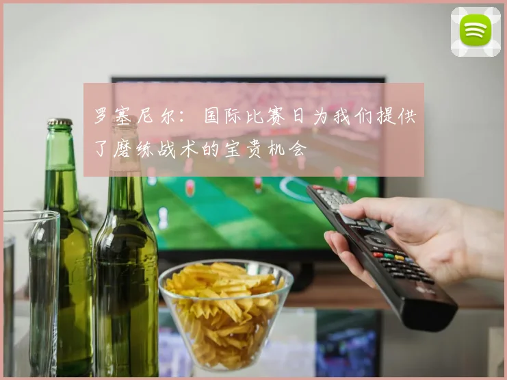 罗塞尼尔：国际比赛日为我们提供了磨练战术的宝贵机会